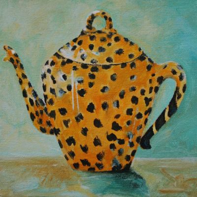 Leopard Tea Pot
